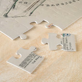 kaart van Oakland CA (1912) Legpuzzel (Zijkant)