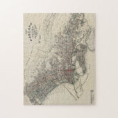 kaart van Oakland CA (1912) Legpuzzel (Verticaal)