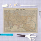  kaart van Oekraïne (1918) Tissuepapier (Craft)