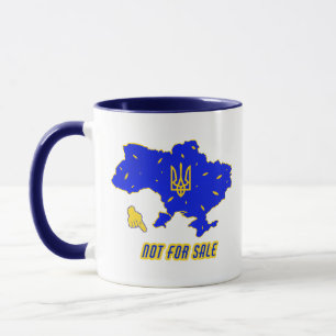 Kaart van Oekraïne Mok