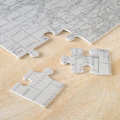 kaart van Oklahoma (1889) Legpuzzel (Zijkant)