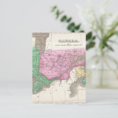  kaart van Ontario en Quebec (1827) (Staand voorkant)