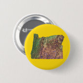 Kaart van Oregon Button (Voorkant /achterkant)