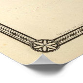  kaart van Oshkosh WI (1878) Poster (Hoek)