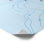  kaart van Oxnard California (1949) Poster (Hoek)