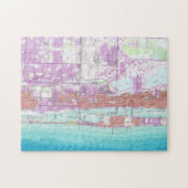  kaart van Palm Beach Florida (1946) Legpuzzel (Horizontaal)