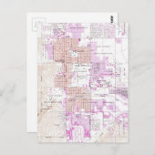  kaart van Palm Springs California (1957) 2 (Voorkant / Achterkant)