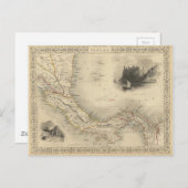  kaart van Panama (1851) (Voorkant / Achterkant)