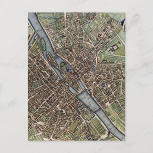  kaart van Parijs (1657)