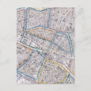  kaart van Parijs (1865)