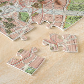  kaart van Parijs (1920) Legpuzzel (Zijkant)