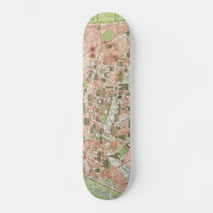  kaart van Parijs (1920) Skateboard