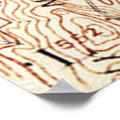  kaart van Paterson NJ (1897) Poster (Hoek)