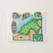 Kaart van Peru Legpuzzel (Horizontaal)