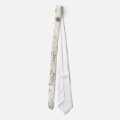  kaart van Philadelphia (1885) Stropdas (Achterkant)