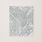  kaart van Pittsburgh (1885) Legpuzzel (Verticaal)