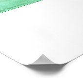 Kaart van Plymouth, MA in 1910 Poster (Hoek)