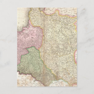  kaart van Polen (1818)