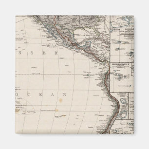 Kaart van polynesie magneet