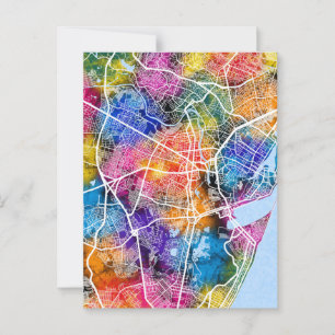 Kaart van Recife Brazilië