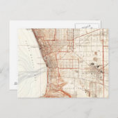  kaart van Redondo Beach & Torrance CA (1934) (Voorkant / Achterkant)