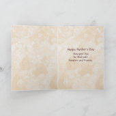 Kaart van Retro/Moederdag van het Art deco de (Binnen)