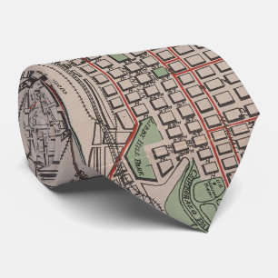  kaart van Richmond VA (1914) Stropdas