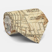  kaart van Richmond Virginia (1934) Stropdas (Opgerold)