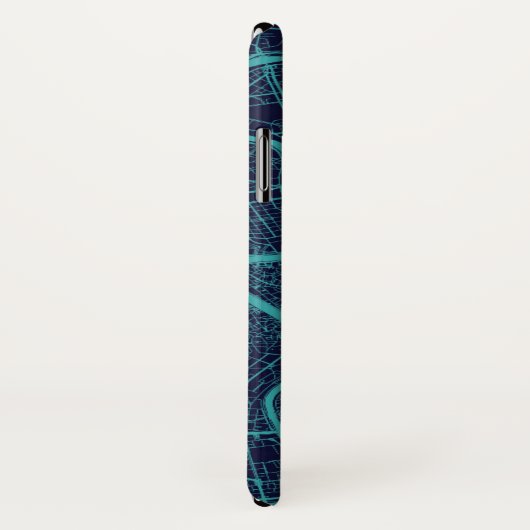 Kaart van Rome Case-Mate iPhone Case (Achterkant / rechts)