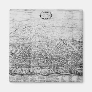 Kaart van Rome Magneet