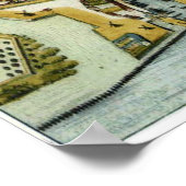  kaart van Rotterdam Nederland (1649) Poster (Hoek)