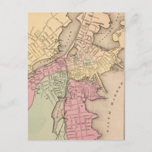  kaart van Salem Massachusetts (1871) (Voorkant)