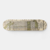  kaart van San Francisco (1932) Skateboard (Horizontaal)