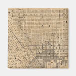Kaart van San Francisco Magneet