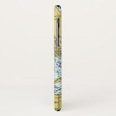 kaart van Sanibel Island Florida Case-Mate iPhone Case (Achterkant/links)