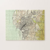  kaart van Santa Barbara California (1944) Legpuzzel (Horizontaal)