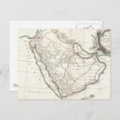  kaart van Saudi-Arabië (1771) (Voorkant / Achterkant)