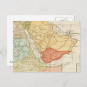  kaart van Saudi-Arabië (1780) (Voorkant / Achterkant)