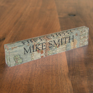  kaart van Scandinavië Naambordje