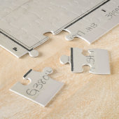  kaart van Schengen NY (1917) Legpuzzel (Zijkant)