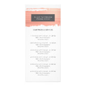 Kaart van servicemenu-rack (Voorkant)