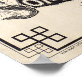  kaart van Somerville MA (1910) Poster (Hoek)