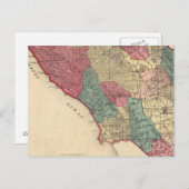 Kaart van Sonoma County California (Voorkant / Achterkant)