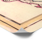 kaart van South Carolina (1690) Poster (Hoek)