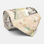  kaart van South Carolina (1757) Stropdas (Opgerold)