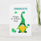Kaart van St Patrick's Fun Leprechaun (Voorkant)