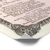 kaart van Stamford CT (1867) Poster (Hoek)