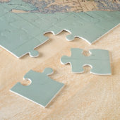  kaart van Staten Island (1891) Legpuzzel (Zijkant)