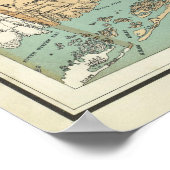 kaart van Suffolk County NY (1895) Poster (Hoek)