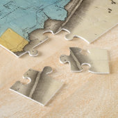  kaart van Suffolk New York (1829) Legpuzzel (Zijkant)